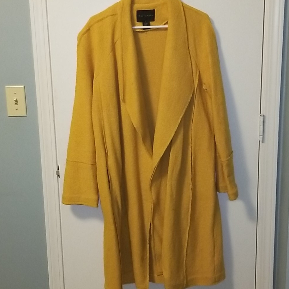 Mustard Yellow Fall Overcoat